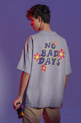 Mens Front & Back Printed Oversized T-Shirt
